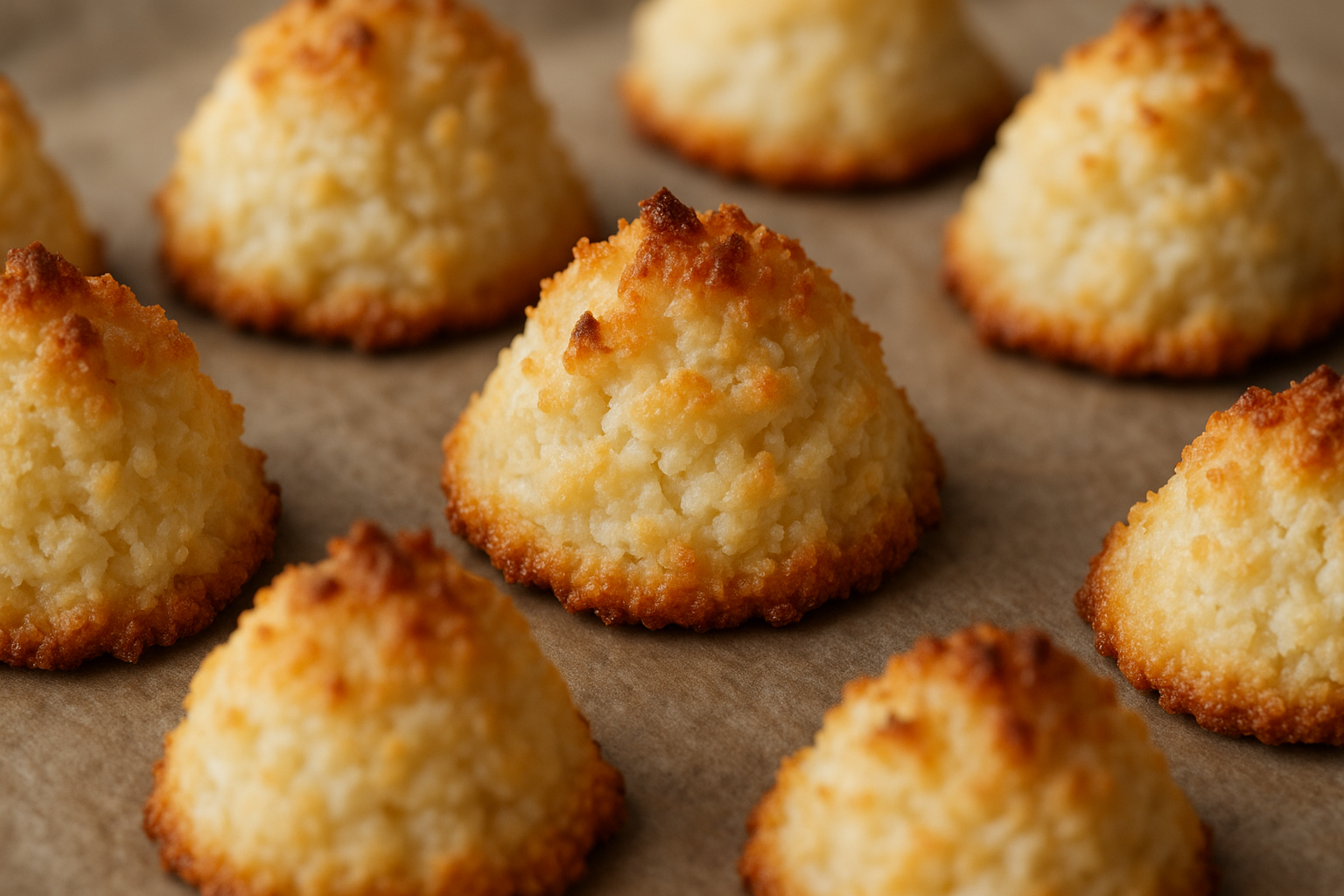 Protein Kokos Makronen ohne Zucker