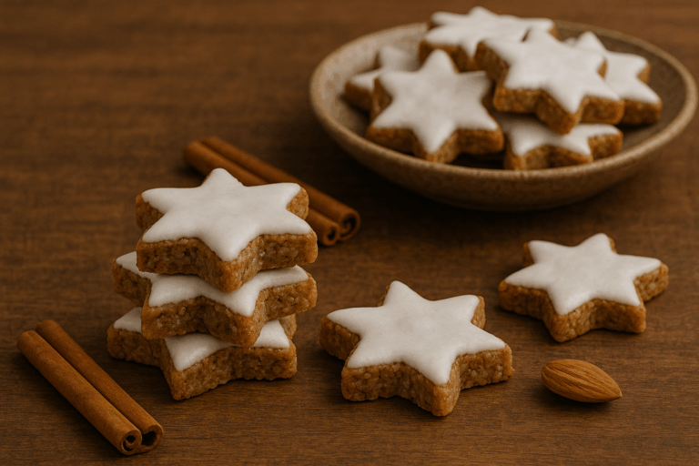 So machst du Protein Zimtsterne, die genauso nussig schmecken wie Omas Originale