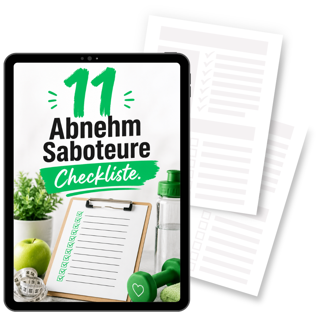 11 Abnehm Saboteure Checkliste